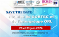 Réunion du GORTEC et de l’Intergroupe ORL – 20 et 21 juin 2024 - Dijon